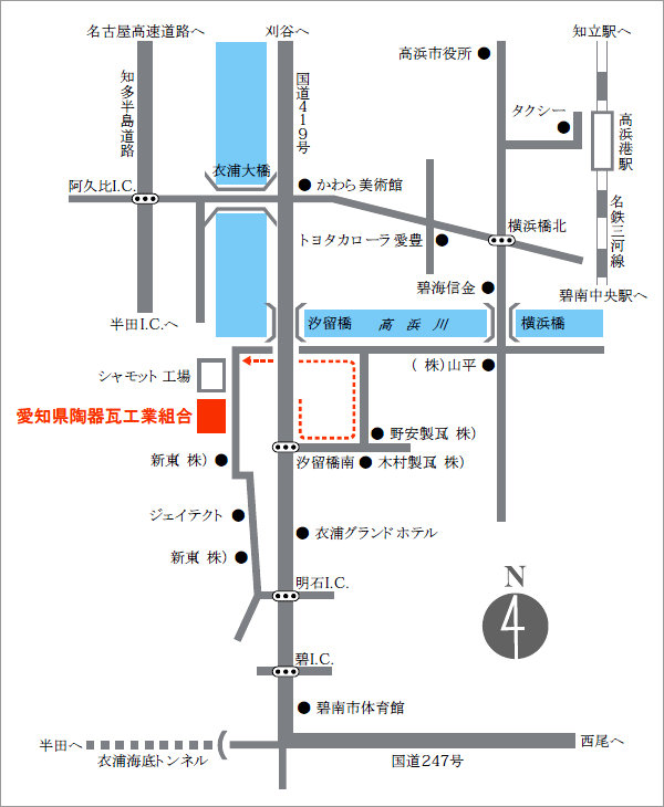 【CLICK】Yahoo!地図で確認
